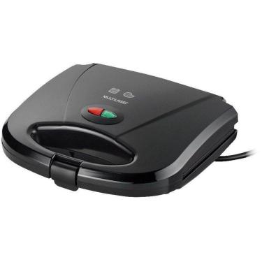 Imagem de Grill E Sanduicheira Elétrica 110v Antiaderente Multilaser