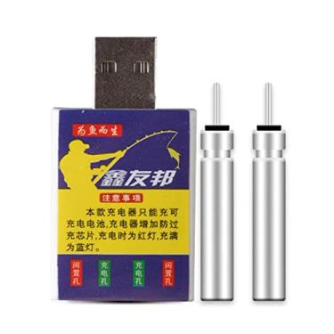 Imagem de Bateria Pesca CR425 Carregador USB Eletrônico - Recarregável para Pesca Noturna Glow Stick Floats-Glow Stick Charger,Dispositivos carregador bateria pesca flutuante recarregável A/r