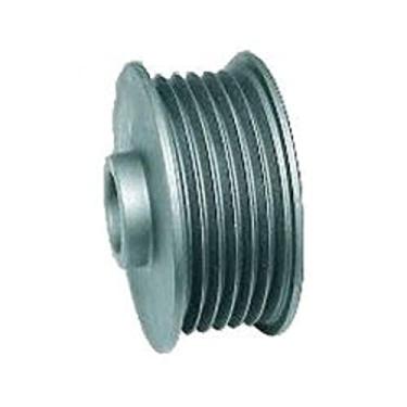 Imagem de Polia Alternador Clio 1.6I As R9 Am As R11 R19 1.6I Br R21 6 Canais Medidas Diametro Eixo 16 99Mm Diametro Total 62 0Mm Diametro Dentes 55 0 Alojamneto Porca 40 5X18 0Mm Comprimento Total 33 2Mm Referencia 9122080925