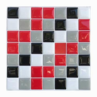 Imagem de Pastilha Adesiva Marrom Coffee Kit 7 Placas Resinadas