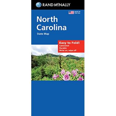 Imagem de Rand McNally Easy to Fold: North Carolina State Laminated Map