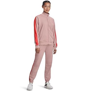 Imagem de Agasalho Treino Feminino Tricot Track Under Armour Cor:Rosa;Tamanho:GG