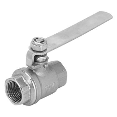 Imagem de Válvula de desvio de torneira, válvula angular, válvula de desviador, peça de substituição, válvula de desviador de olhos, válvula de desviador de latão multifuncional à prova de ferrugem substituível válvula divisora de torneira prata