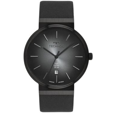 Imagem de Relógio TECHNOS Slim masculino safira cinza GM12AJ/0P