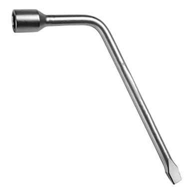 Imagem de Chave de Roda L com Espátula Aço Cromado Starfer 21mm