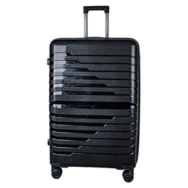 Imagem de Mala Média (23KG) em Polipropileno 4 rodas 360º - Ultraleve Dubai (Preta)