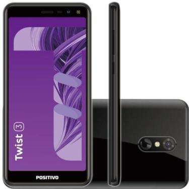 Imagem de Smartphone Positivo Twist 3 S513 Tela 5,5 3G Câm 8Mp 32Gb