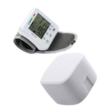 Imagem de FRCOLOR 1 Conjunto monitor de pressão arterial de pulso aparelho de pressão digital esfigmomanômetro digital monitor de pressão sanguínea monitores de pressão arterial para uso doméstico