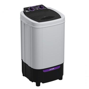 Imagem de Máquina de Lavar Roupas 6 kg Premium Controle de Dreno no Painel Praxis Eletrodomésticos 127V