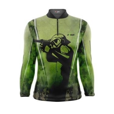 Imagem de Camiseta ( Atirador )  - Paintball - Militar - Ref 04-Unissex