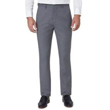Imagem de Calça Social Masculina Dudalina Alfaiataria Cinza - 1811268-Masculino
