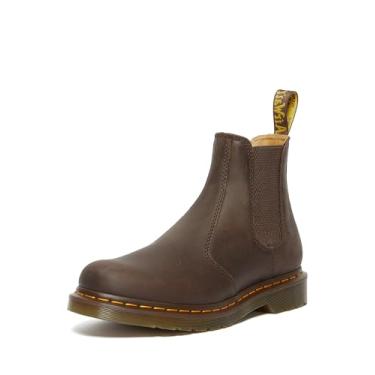Imagem de Dr. Martens Unisex Chelsea Boot, Dark Brown Crazy Horse, 6 US Men