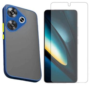 Imagem de Capa Translucida Compativel Com Xiaomi Poco F6 5G + Pelicula Hidrogel 