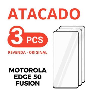 Imagem de Kit 3 Película Anti Impacto De Hidrogel Motorola Moto Edge 50 Fusion -