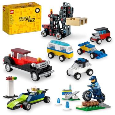 Imagem de LEGO Creator Vehicle Pack 66777 Sammelauto-Set mit baubarem Auto-Spielzeug, tolle Gastgeschenke für Goodie Bags oder Strumpffüller für Jungen, Mädchen und Kinder ab 8 Jahren
