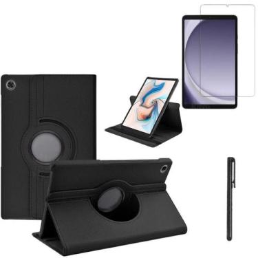 Imagem de Capa Giratória Reforçada Para Tab A9+ 11 + Caneta + Pelicula - Tech Ki