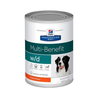 Imagem de Ração Úmida Hills Multi-Benefit Controle de Peso w/d para Cães 370g - 