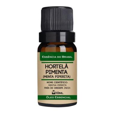 Imagem de Óleo Essencial Hortelã Pimenta 10 Ml - Puro E Natural - Essência do Br