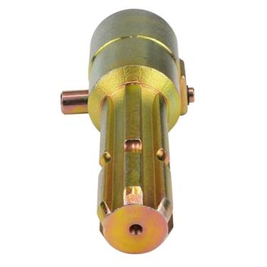 Imagem de JicSuXi Adaptador Extensor de Tomada de Força Do Trator Adaptador Extensor para Acessórios de Trator 1-3/8" E 6 Spline Extensão Macho para Sopradores de Neve