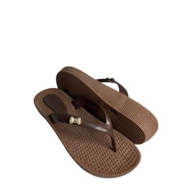Imagem de Tamanco Feminino Confortável Disponível Somente Aqui - Tropicana, Marr
