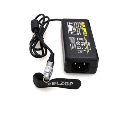 Imagem de ZBLZGP Adaptador de fonte de alimentação 12V 3A AC DC Carregador para DSMC2 MONSTRO RED Epic Scarlet Camera fêmea 1B 6 pinos (12V 3A)