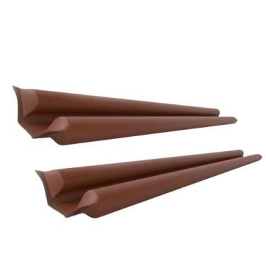 Imagem de Kit 2 veda porta Proteção duplo rolinho Impermeável  80CM  Comfort Doo