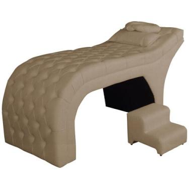 Imagem de Maca Luxo Isis Estética Estofada Cílios Limpeza Pele Designer Sobrance