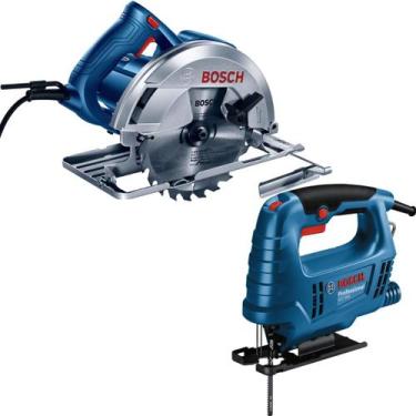Imagem de Kit Serra Circular Gks 150 Serra Tico Tico Gst 680 110v - Bosch