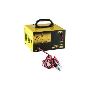 Imagem de Carregador de Baterias 20A 0 a 24V Bivolt com Auxiliar de Partida - UP