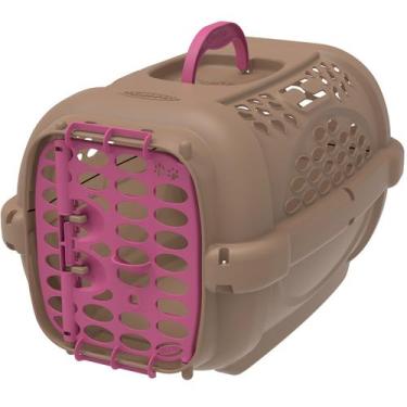 Imagem de Caixa De Transporte Para Cachorro Gato Pet Panther Gold Nova Nº1 - Pla