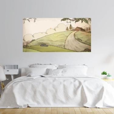 Imagem de Painel Adesivo Papel de Parede Fazendinha N014282 2,00X1,00M - Adesivo