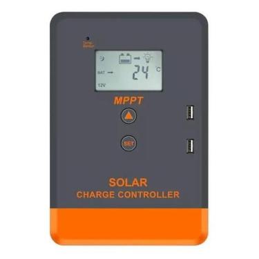 Imagem de Controlador De Carga Solar 100% Mppt 30a POWMR