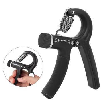 Imagem de Hand Grip Com Mola Ajustável 5kg A 60kg Para Punho Fitness - GENZO