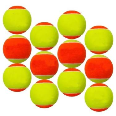 Imagem de Kit 12 Bolas De Beach Tennis Conforme Norma Oficial Cbt Usta, Logotipo