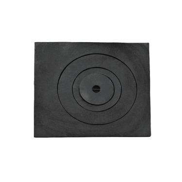 Imagem de Chapa Redução Extra em Ferro Fogão a Lenha 1 Furo 54x50cm - Fundição S