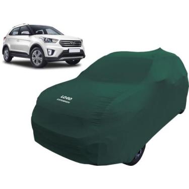 Imagem de Capa Para Carro De Tecido Lycra Hyundai Creta Anti-risco - Mz, Verde