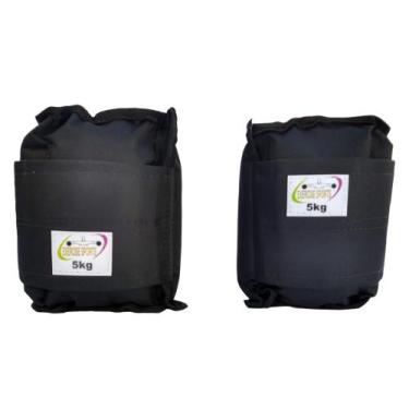 Imagem de Caneleira / Tornozeleira 5 KG - Exercise Sports, Preto