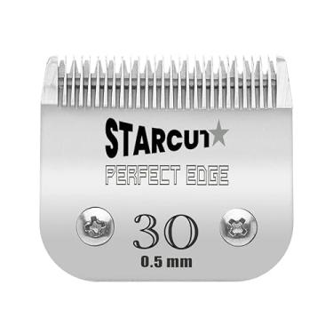 Imagem de STARCUT Lâminas de substituição de tosquiadeiras profissionais destacáveis para cães, gatos e cavalos, compatíveis com a maioria dos cortadores A5 Andis, Oster, Wahl Series, feitas de aço inoxidável.