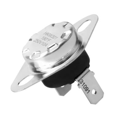 Imagem de Interruptor de limite 31091 190°, interruptor de limite de forno RV compatível com aquecedores de lareira Atwood/Hydro Flame/Dometic RV, interruptor de limite de alta temperatura