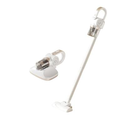 Imagem de Aspirador de pó leve sem fio com aspirador de cama, colchão 2 em 1 e aspirador vertical, aspirador portátil recarregável 14000Pa, aspirador doméstico para pêlos de animais de estimação, pisos de