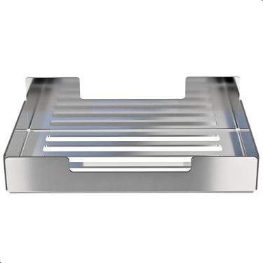 Imagem de Porta Sabonete Saboneteira de Parede Adesivo Inox ELG - STEELDECOR