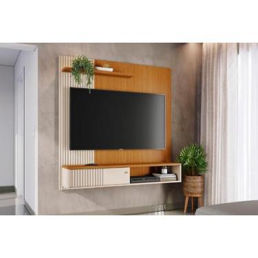 Imagem de Home Theater Aurora para TV de até 65 polegadas - Cinamomo Off White -