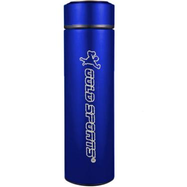 Imagem de Garrafa Térmica em Aço Inoxidável 304 Gold Sports Smart - 500ml com infusor