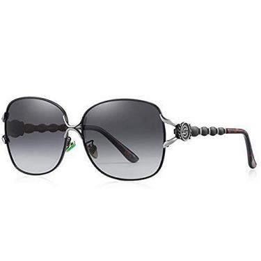 Imagem de Óculos de Sol Feminino BARCUR Estilo Borboleta design Luxuoso Polariza