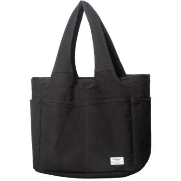 Imagem de Sacola de Lona KYALOU Grande com 13 Bolsos - Para Mulheres