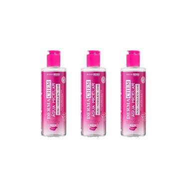 Imagem de Agua Micelar Dermachem 250Ml Rosa Mosqueta - Kit Com 3Un
