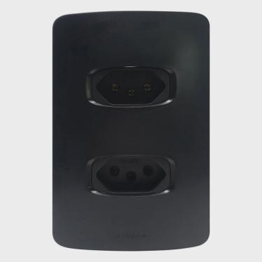 Imagem de Tomadas Padrão 20A com Placa 4x2 Gracia Maxx Alumbra