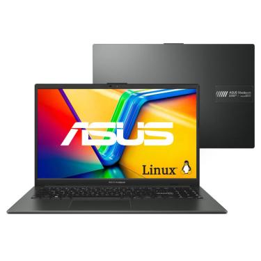 Imagem de Notebook asus Vivobook Go 15 E1504FA amd Ryzen 5 7520U 16GB Ram 512GB ssd Linux KeepOS Tela 15,6 fhd Black - NJ1288