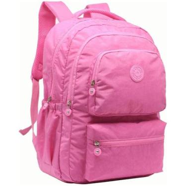 Imagem de Mochila De Costas 18 Crinkle Escolar Juvenil Viagem Passeio - Yins