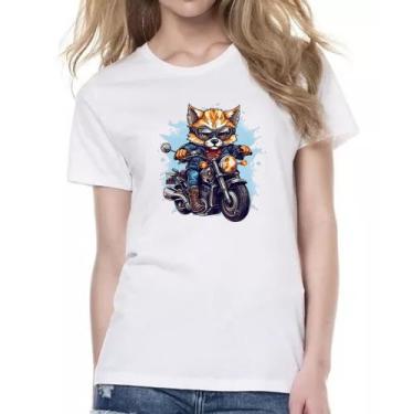Imagem de Camiseta Baby Look Raposa motoqueira - Alearts, G